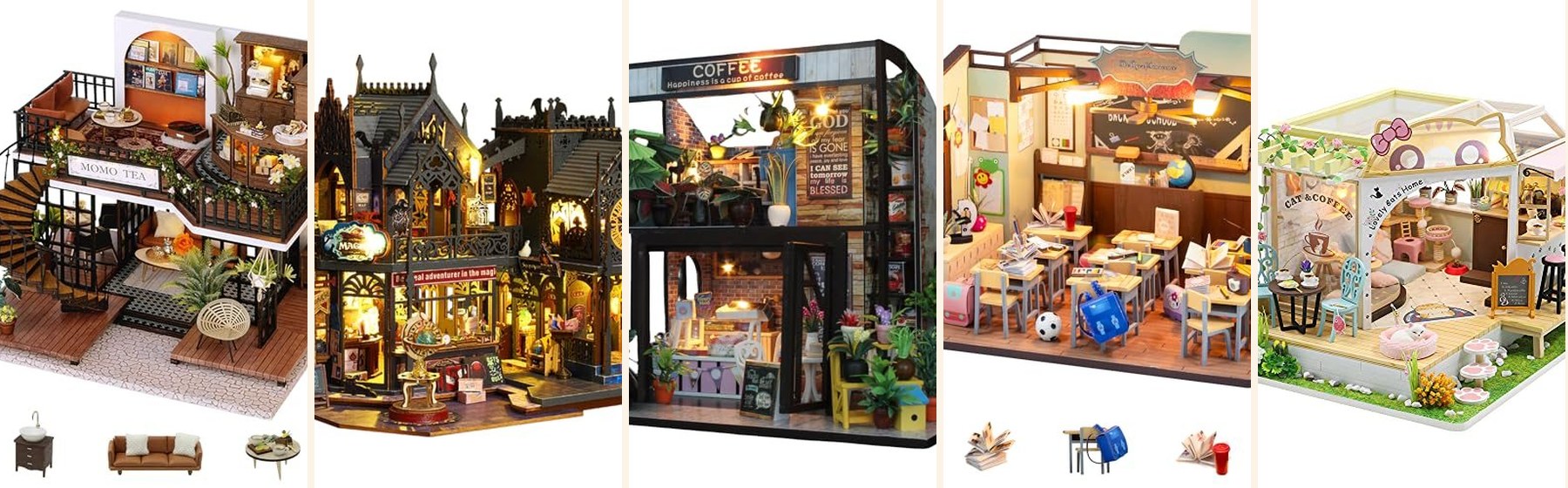 Flever room kits — One box, one room, one small story told in furniture.