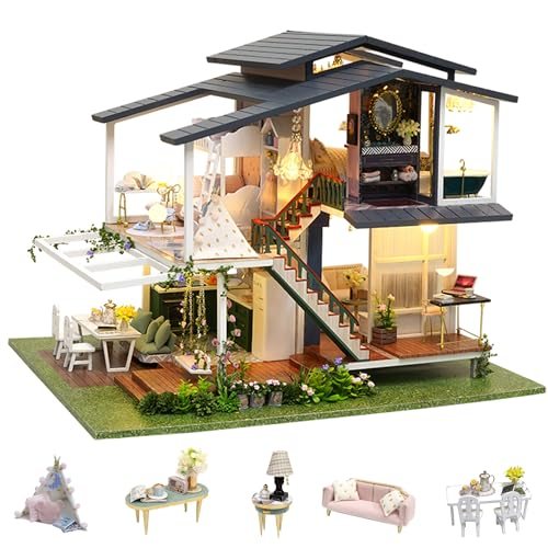 Flever Monet Garden DIY miniature house kit